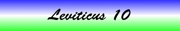 Leviticus Chapter 10